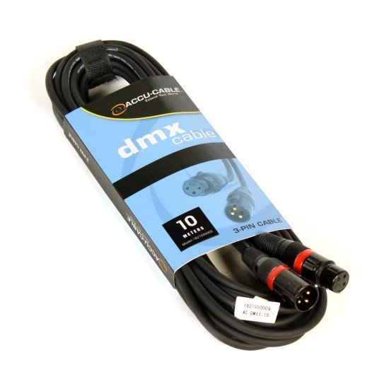 Accu Cable Ac-Dmx3/10 3 P. Xlrm/3 P. Xlrf 10M Dmx