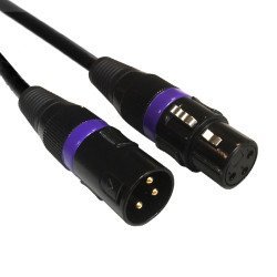 Accucable Ac-Dmx3/0,5 Dmx Καλώδιο Xlr (3P) Αρσενικό Σε Xlr (3P) Θηλυκό 0,5M