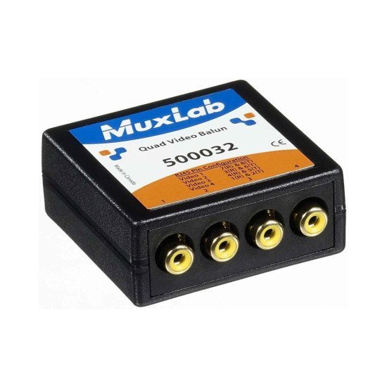 Muxlab Quad Video Balun 500032