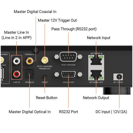 Arylic Rakoso H400 Multi-Room Streamer