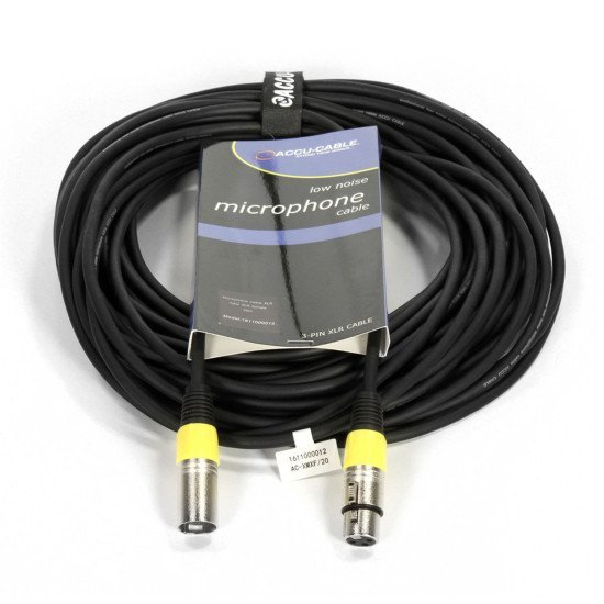 Αccucable Ac-Xmxf/20 Καλώδιο Μικροφωνικό Xlr Σε Xlr 20M