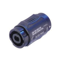 Neutrik Nl4Mμχ Speakon Adaptor (Συζευκτής) 4 Επαφών Νέας Γενιάς Με Lock Στην Μια Neutrik Nl4Mμχ Speakon Adaptor (Συζευκτής) 4 Επαφών Νέας Γενιάς Με Lock Στην Μια