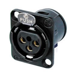 Neutrik Nc3Fd-Lx-B Βύσμα 3Pin Xlr Θηλυκό Neutrik Nc3Fd-Lx-B Βύσμα 3Pin Xlr Θηλυκό