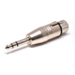 Onsei Ona-3172 Αντάπτορας Θηλυκό Xlr 3 Pin Σε  6.3Mm Stereo Jack Αρσενικό