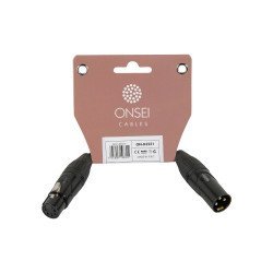 Onsei On-D3251 Καλώδιο Dmx 3-Pin Xlr Αρσενικό - 5-Pin Xlr Θηλυκό 0,15M Onsei On-D3251 Καλώδιο Dmx 3-Pin Xlr Αρσενικό - 5-Pin Xlr Θηλυκό 0,15M