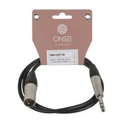 Onsei On-I32710 Καλώδιο Σήματος 3-Pin Xlr Αρσενικό - 6,3Mm Jack Stereo 1M Onsei On-I32710 Καλώδιο Σήματος 3-Pin Xlr Αρσενικό - 6,3Mm Jack Stereo 1M