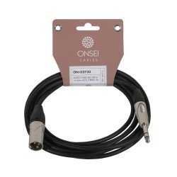 Onsei On-I32730 Καλώδιο Σήματος 3-Pin Xlr Αρσενικό - 6,3Mm Jack Stereo 3M Onsei On-I32730 Καλώδιο Σήματος 3-Pin Xlr Αρσενικό - 6,3Mm Jack Stereo 3M