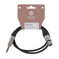 Onsei On-I31810 Καλώδιο Σήματος 3-Pin Xlr Θηλυκό - 6,3Mm Jack Mono 1M Onsei On-I31810 Καλώδιο Σήματος 3-Pin Xlr Θηλυκό - 6,3Mm Jack Mono 1M