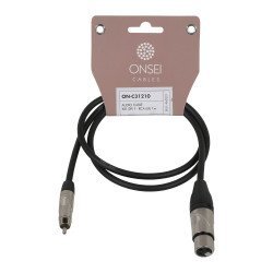 Onsei On-C31210 Καλώδιο Σήματος 3-Pin Xlr Θηλυκό - Rca Male 1M Onsei On-C31210 Καλώδιο Σήματος 3-Pin Xlr Θηλυκό - Rca Male 1M
