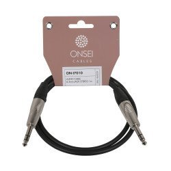 Onsei On-I7010 Καλώδιο Σήματος 6,3Mm Jack Stereo - 6,3Mm Jack Stereo 1M Onsei On-I7010 Καλώδιο Σήματος 6,3Mm Jack Stereo - 6,3Mm Jack Stereo 1M