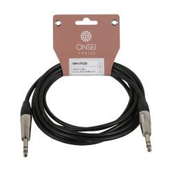 Onsei On-I7030 Καλώδιο Σήματος 6,3Mm Jack Stereo - 6,3Mm Jack Stereo 3M Onsei On-I7030 Καλώδιο Σήματος 6,3Mm Jack Stereo - 6,3Mm Jack Stereo 3M