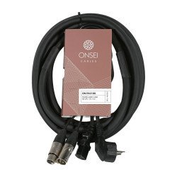 Onsei On-Pa3100 Καλώδιο Power-Audio Xlr & Power Plug Iec 10M Onsei On-Pa3100 Καλώδιο Power-Audio Xlr & Power Plug Iec 10M