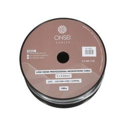 Onsei On-Mcb3Bk Καλώδιο Μικροφωνικό 2 X 0.23Mm2 - Μαύρο