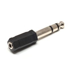 Metro A-086 Αντάπτορας 6,3 Mm Stereo Jack Male Σε 3,5Mm Mini Jack Stereo Female