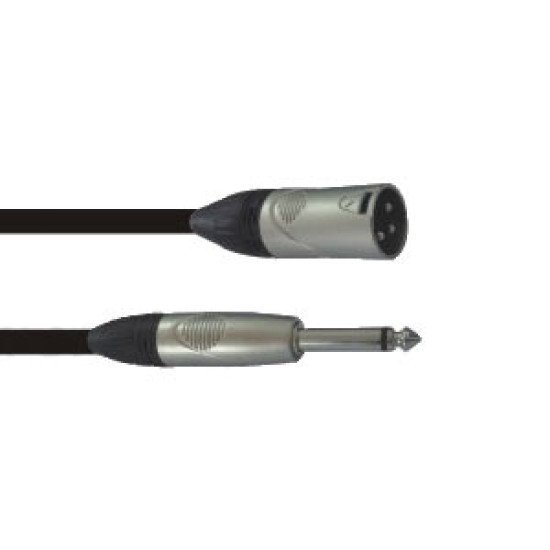 Metro Pxj-005/1M Καλώδιο 3-Pin Xlr Male Σε 6,3Mm Jack Mono 1M Metro Pxj-005/1M Καλώδιο 3-Pin Xlr Male Σε 6,3Mm Jack Mono 1M