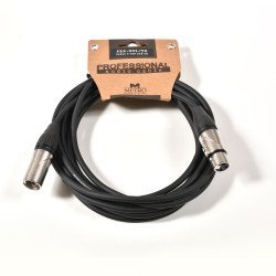 Metro Pxx-001/5M Καλώδιο Μικροφώνου 3-Pin Xlr Male Σε 3-Pin Xlr Female 5M