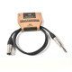 Metro Pxj-006 1M Καλώδιο Jack Stereo 6.3Mm Σε Xlr Αρσενικό Metro Pxj-006 1M Καλώδιο Jack Stereo 6.3Mm Σε Xlr Αρσενικό