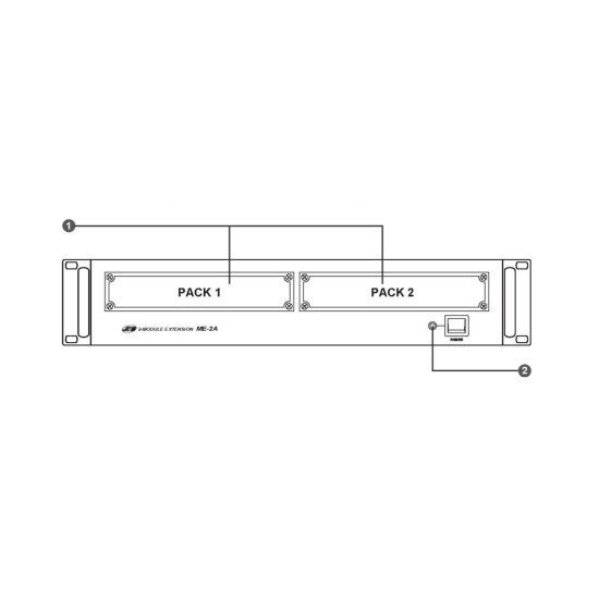 Jdm Me-2A Module Extension Cabinet