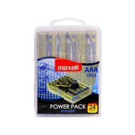 Maxell Lr03 Alkaline Μπαταρίες Τύπου Aaa 24 Τμχ