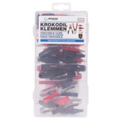 Σετ κροκοδειλάκια, 60 τεμάχια Σετ κροκοδειλάκια, 60 τεμάχια