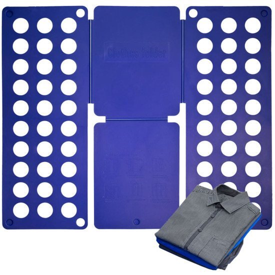 Διπλωτικό ρούχων – Clothes folder, σε μπλε χρώμα Διπλωτικό ρούχων – Clothes folder, σε μπλε χρώμα