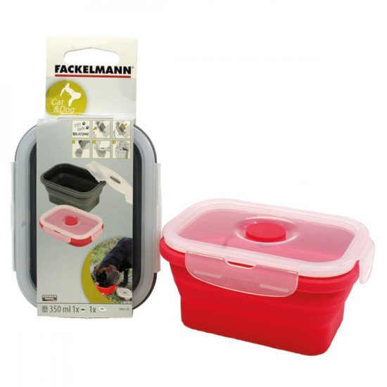 Μπολ τροφοδοσίας 350ml τετράγωνο 13x9,5cm 3-6cm ύψος Μπολ τροφοδοσίας 350ml τετράγωνο 13x9,5cm 3-6cm ύψος
