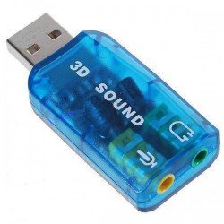 USB κάρτα ήχου No brand 5.1, 3D sound