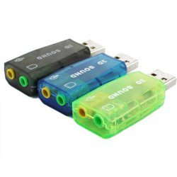 USB κάρτα ήχου No brand 5.1, 3D sound USB κάρτα ήχου No brand 5.1, 3D sound