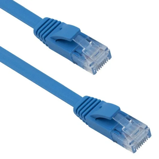 Καλώδιο Δικτύου CAT6, 1.5m, DeTech, Πλακέ,Μαύρο Καλώδιο Δικτύου CAT6, 1.5m, DeTech, Πλακέ,Μαύρο