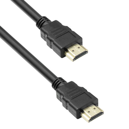 Καλώδιο, DeTech, HDMI - HDMI M / M, 1.8μέτρα, Χωρίς φερρίτη, Μαύρο 