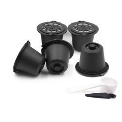 5 x επαναχρησιμοποιούμενες κάψουλες καφέ nespresso