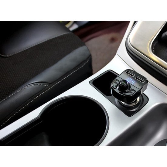 FM SD MP3 Bluetooth πομπός με φορτιστή 2xUSB FM SD MP3 Bluetooth πομπός με φορτιστή 2xUSB
