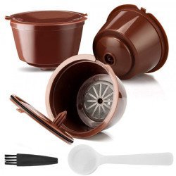 3 x Επαναχρησιμοποιούμενες κάψουλες καφέ dolce gusto