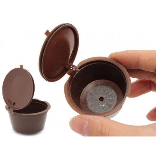 3 x Επαναχρησιμοποιούμενες κάψουλες καφέ dolce gusto 3 x Επαναχρησιμοποιούμενες κάψουλες καφέ dolce gusto