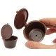 3 x Επαναχρησιμοποιούμενες κάψουλες καφέ dolce gusto 3 x Επαναχρησιμοποιούμενες κάψουλες καφέ dolce gusto