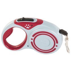 Αυτόματο λουρί σκύλου, ταινία με κλειδαριά, 5 m, 15 kg