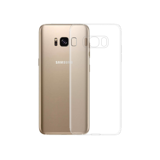 Θήκη σιλικόνης για το Samsung Galaxy S8, Διαφανής