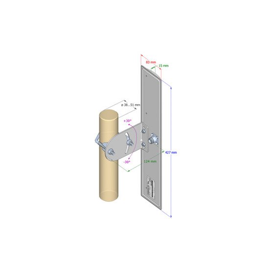 INTERLINE INT-SEC-17/5X-V base station sector antenna