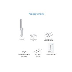 Ubiquiti AMO-5G10 5GHz AirMax Dual-Chain BaseStation 10dBi Omnidirectional Antenna Ubiquiti AMO-5G10 5GHz AirMax Dual-Chain BaseStation 10dBi Omnidirectional Antenna