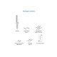 Ubiquiti AMO-5G10 5GHz AirMax Dual-Chain BaseStation 10dBi Omnidirectional Antenna