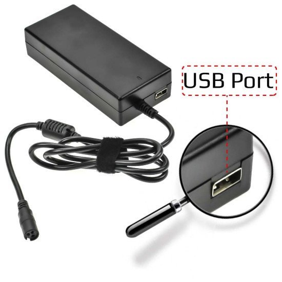 Τροφοδοτικό Universal 3-Pinhole Tip 90W + 7 Universal Adapter Tips Τροφοδοτικό Universal 3-Pinhole Tip 90W + 7 Universal Adapter Tips