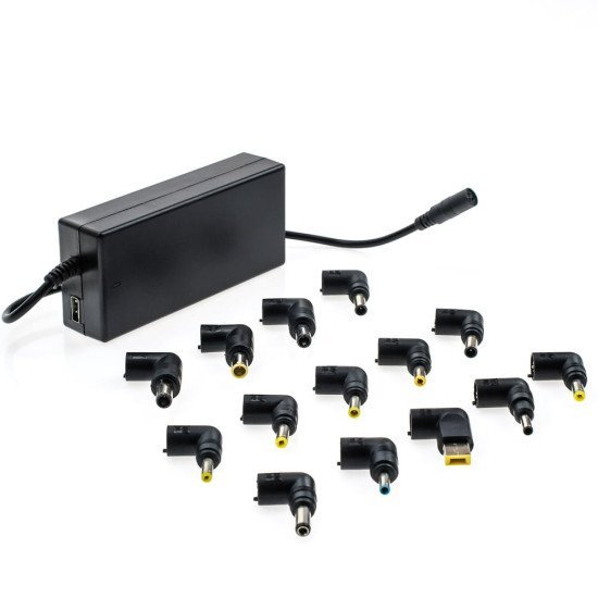 Τροφοδοτικό Universal 3-Pinhole Tip 90W + 14 Universal Adapter Tips Τροφοδοτικό Universal 3-Pinhole Tip 90W + 14 Universal Adapter Tips
