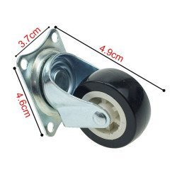 Ροδάκι περιστρεφόμενο ø38mm