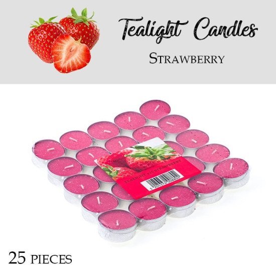 Aroma wax 25 τμχ juicy strawberry Aroma wax 25 τμχ juicy strawberry