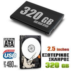 Refurbished Σκληρός Δίσκος 2.5" 320 Gb Black