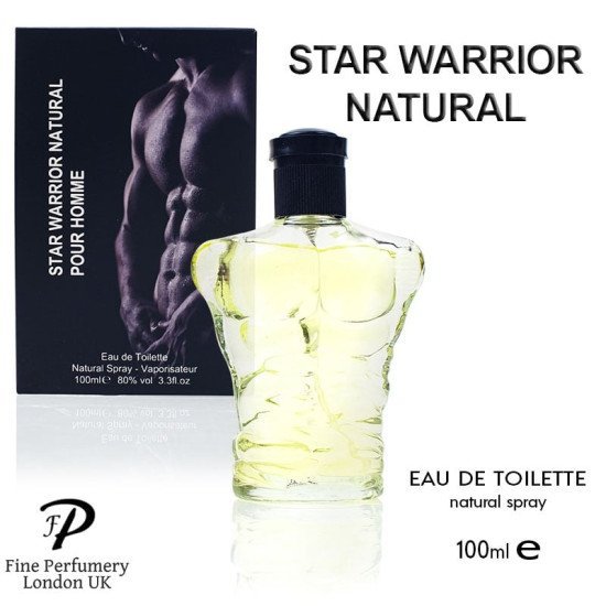 Αντρικό άρωμα star warrior natural 100ml Αντρικό άρωμα star warrior natural 100ml