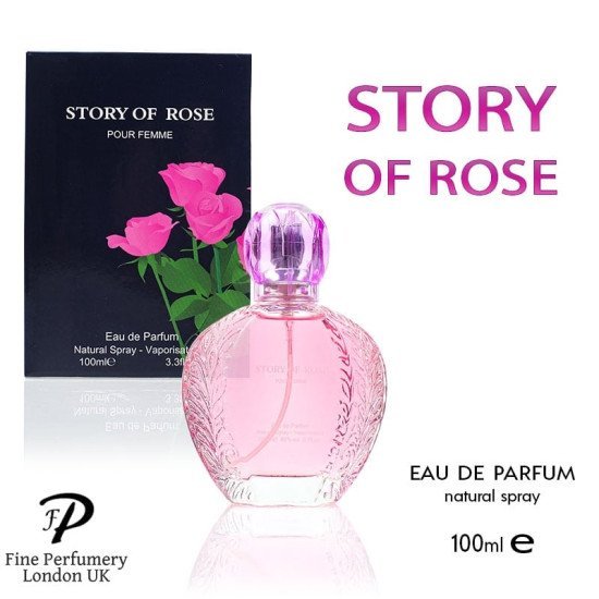 Γυναικείο άρωμα story of rose 100ml Γυναικείο άρωμα story of rose 100ml
