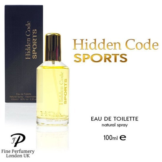 Αντρικό άρωμα hidden code sports 100ml Αντρικό άρωμα hidden code sports 100ml
