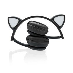 Cat Ears Bluetooth Stereo Ακουστικά Rgb Μαύρο Cat Ears Bluetooth Stereo Ακουστικά Rgb Μαύρο