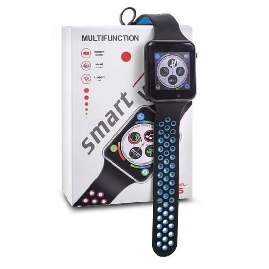 Smartwatch C5 Μπλε Με Κάρτα Sim Smartwatch C5 Μπλε Με Κάρτα Sim